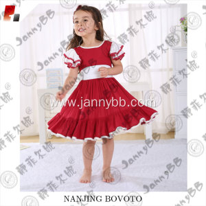 wholesale cheap viscose fabric christmas dress